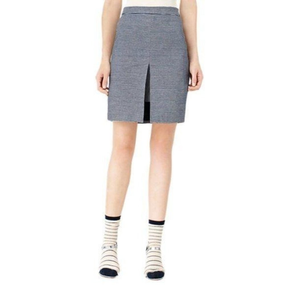 Kate Spade SATURDAY Railroad Layover Skirt Slit